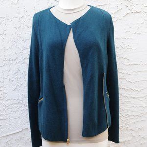 EUC Chico's Zip Cardigan Sweater